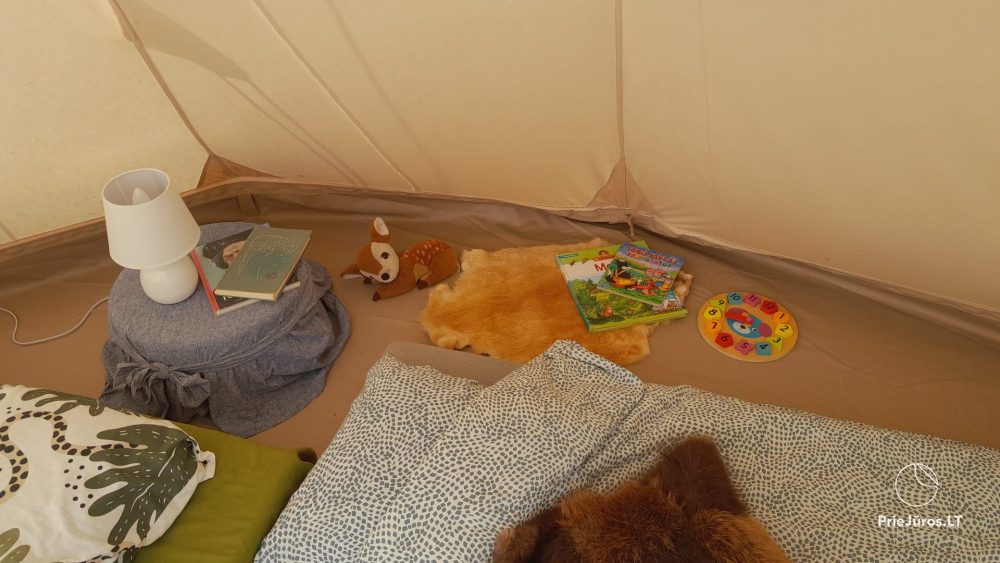 Camping-glamping and holiday cottage Fluffy Horns
