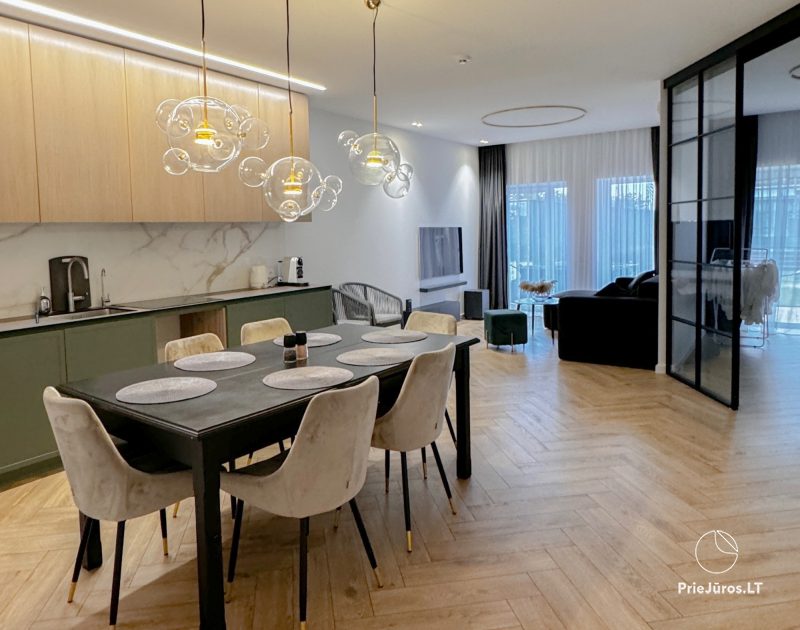 Przestronne apartamenty w Nidzie z tarasem i strefą spa