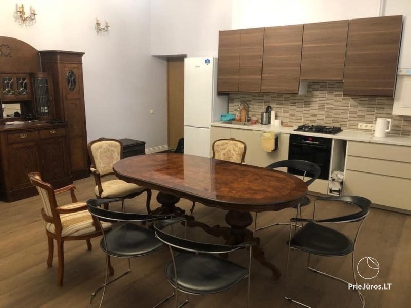 Well-equipped, stylish and spacious 4-room apartment near the sea in Liepaja.