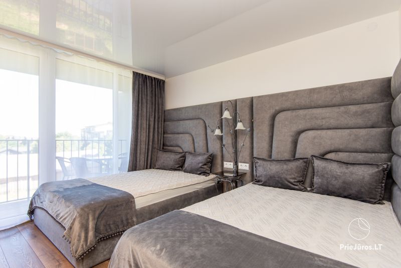 Apartamenty Neptūnas ze wszystkimi udogodnieniami w Šventoji