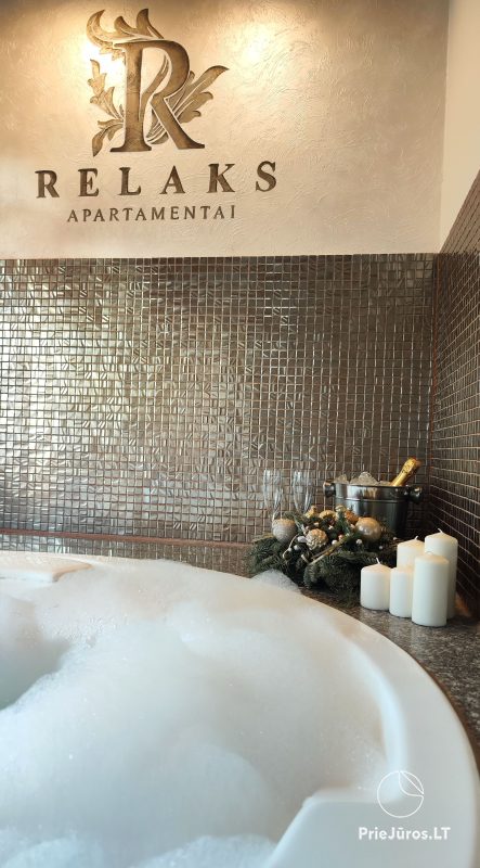 Apartment in Klaipeda with Jacuzzi Relaks