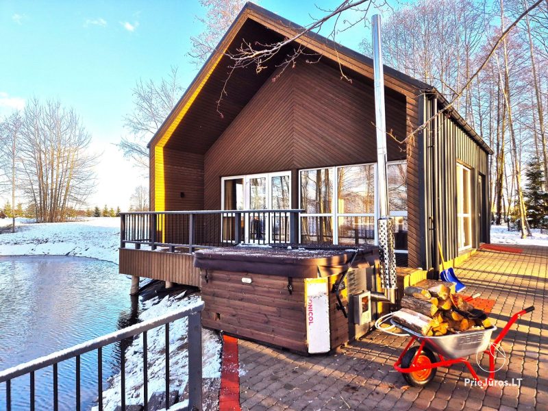 Župė dream house with jacuzzi and sauna