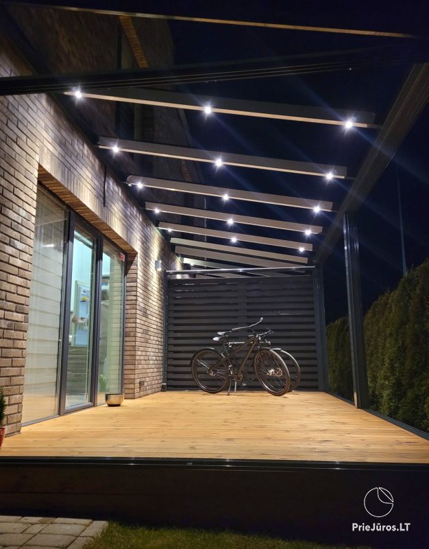 Spacious apartments in Kunigiškiai Pas Pupa with two bedrooms