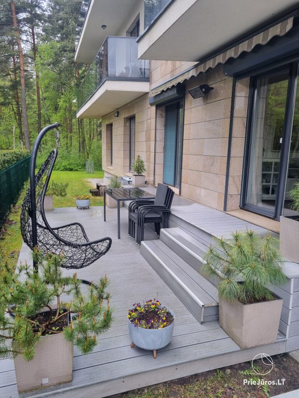 High-class, stylish and cozy two-room apartment with a terrace