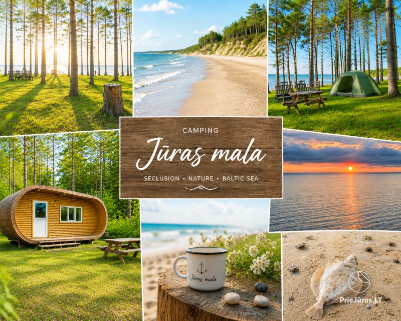 Camping und Hütten „Jūras mala“