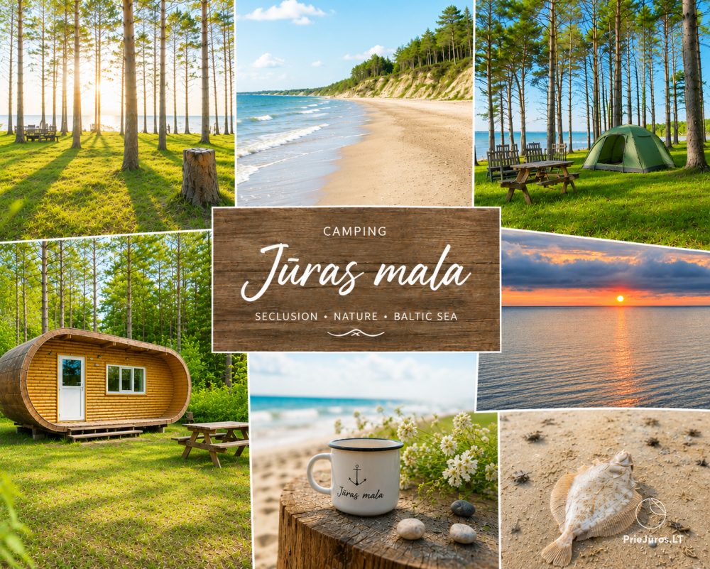 Camping and holiday cottages Jūras mala - 1