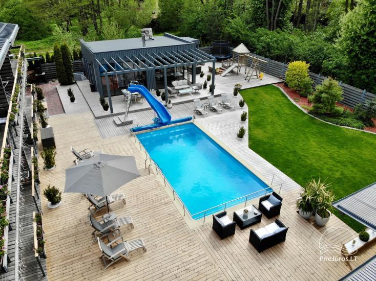 Apartments, Suites, Rooms – Villa VITALIJA in Palanga with a heated swimming pool