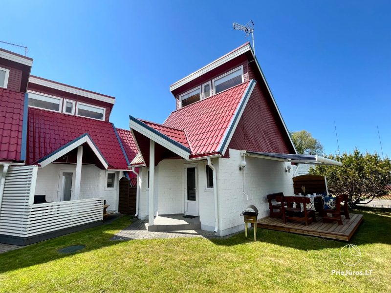 Holiday cottages for rent in Sventoji at the baltic sea in Lithuania