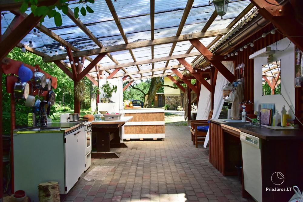 Camping Kalēji und Ferienhäuser zur Miete in Liepoja