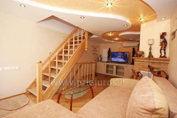 Apartment - townhouse in Nida with terrace, fireplace, air-conditioning