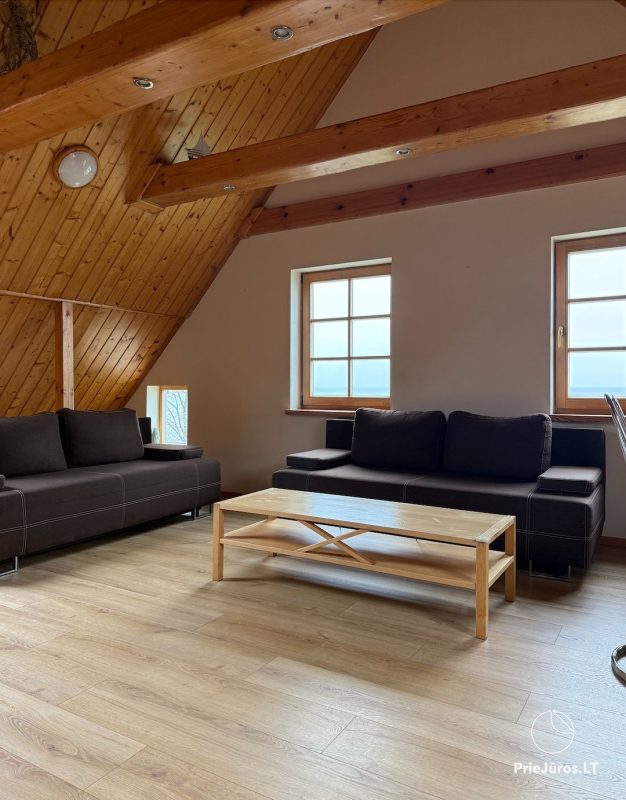 4-room apartment on 2 floors with the view to the lagoon (up to 10 persons), arbor in the yard