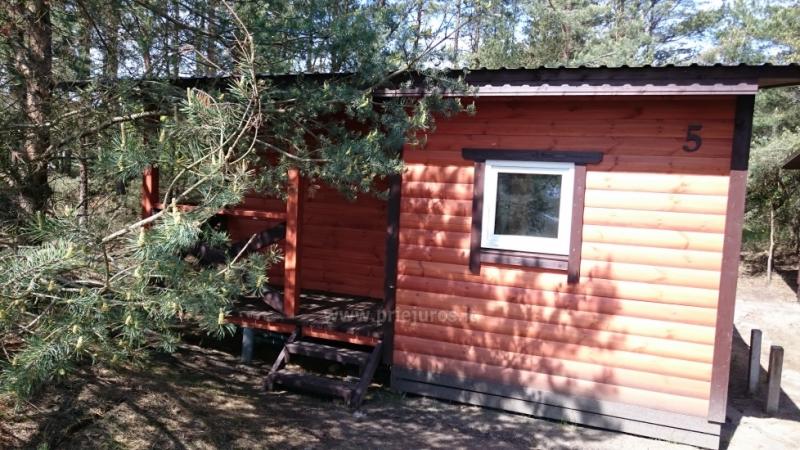 Neue Ferienhutte und Zimmer mit Annehmlichkeiten in Sventoji Zydroji Liepsna