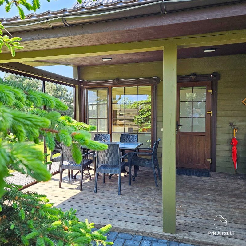 Stadthaus zu vermieten in Palanga für 4+2 Personen „Baure“