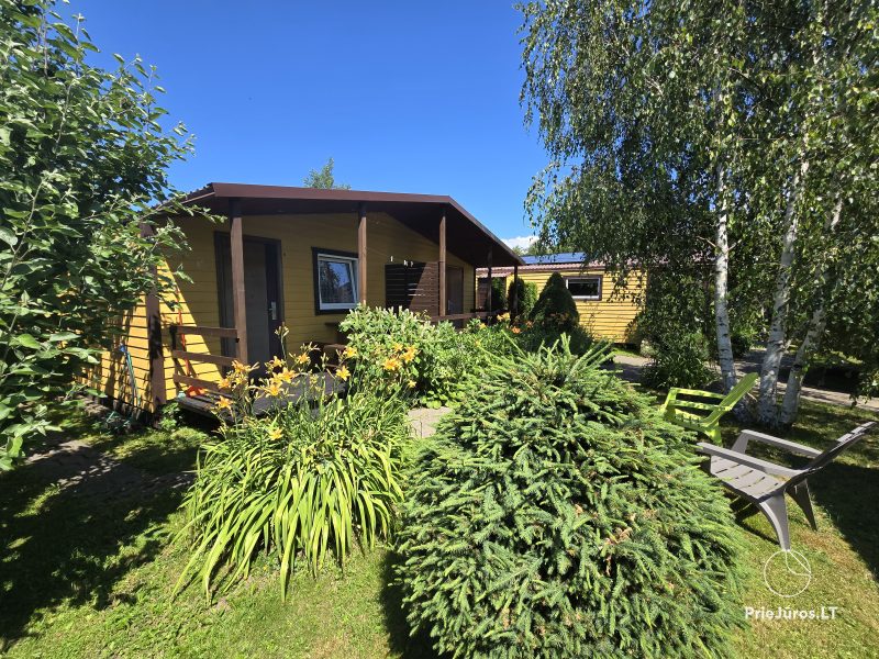 New bungalows with terraces in Sventoji Vasare