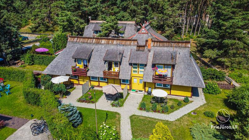 Ferienhaus DAINAVA in Pervalka. Wohnungen und Zimmer zu vermieten