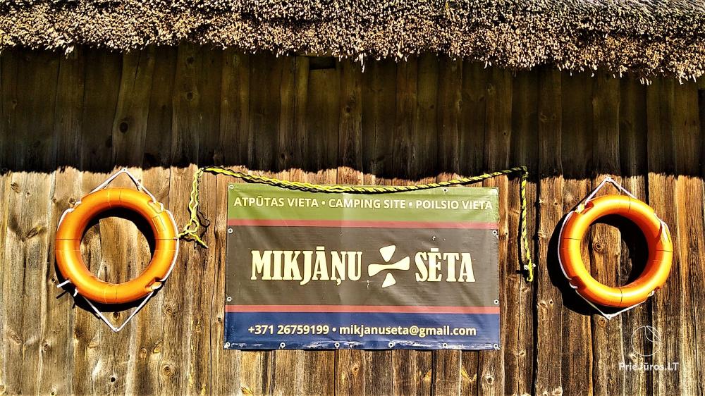 Place for vacation 100 m to the dunes “MIKJĀŅU SĒTA”: holiday cottages, campping - 1