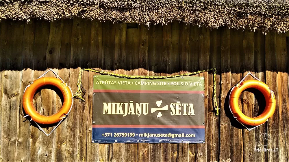 Ort für Urlaub 100 m zu den Dünen MIKJĀŅU SĒTA: Ferienhäuser auf dem Campingplatz - 1