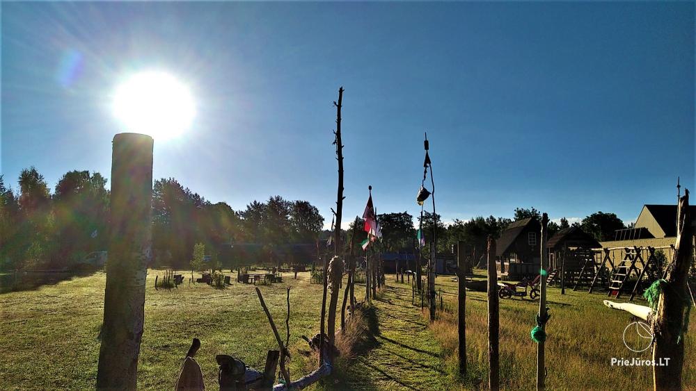 Place for vacation 100 m to the dunes “MIKJĀŅU SĒTA”: holiday cottages, campping