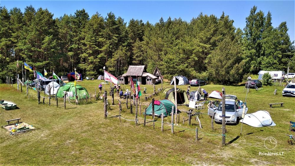 Place for vacation 100 m to the dunes “MIKJĀŅU SĒTA”: holiday cottages, campping