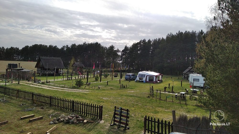 Place for vacation 100 m to the dunes “MIKJĀŅU SĒTA”: holiday cottages, campping