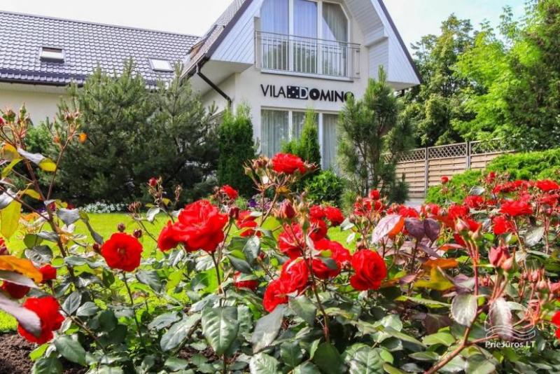 Rooms and apartments in Palanga in a guest house VILA DOMINO – 400 m to the sea, close to the center