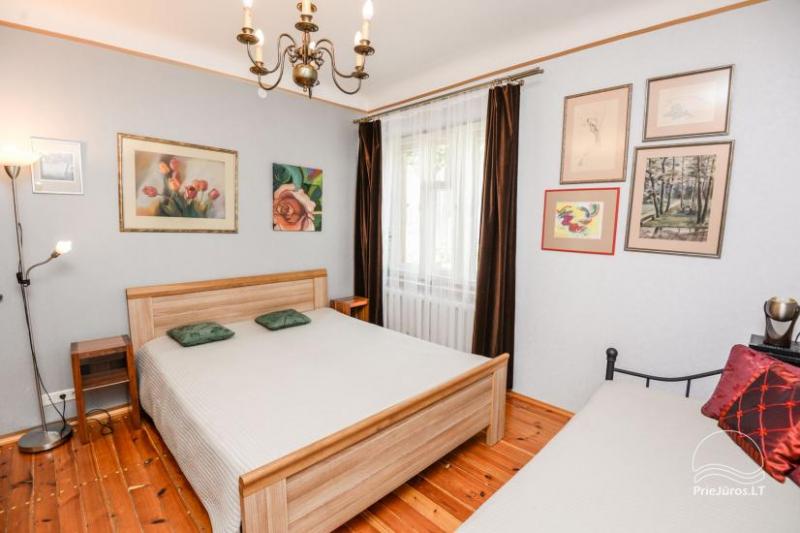 Wohnungen Zeta mit Terrasse zur Miete in alten Palanga in der Nähe des Meeres