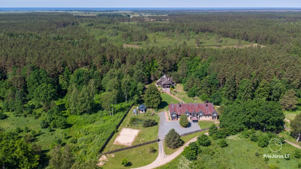 Homestead near Sventoji Laukdvaris for vacation and seminars