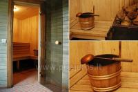 Bathouse and Japanese bath in Leisure and entertainment center in Liepaja region "VĒRBEĻNIEKI"
