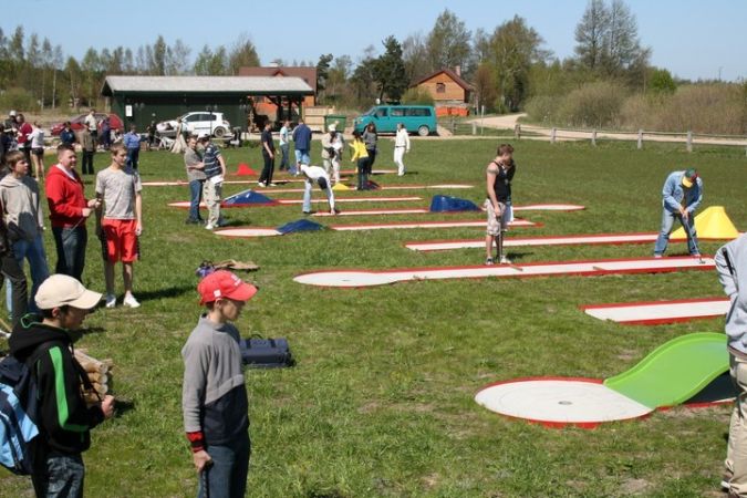 Organization of sports events in recreation center in Pape Pukarags - 1