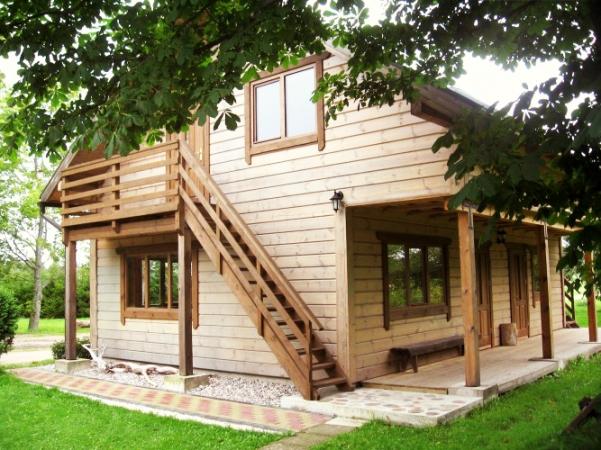 House with sauna in Ventspils region Ozolina